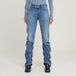 G-Star G-Staq 3D Low Bootcut Wmn Jeans Femme Coton Faded Sea Point Blue