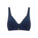 Annadiva Swim voorgevormde bikinitop Waves donkerblauw