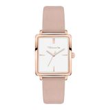 Tamaris TT-0016-LQ Polshorloge Unisex Crème Leer Analoog Quartz