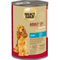 SELECT GOLD natvoer hond Sensitive Adult Insecten 12x400 g