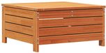 vidaXL Banc de jardin 62x63,5x32 cm pin massif brun lavé