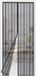 Bol Rideau Anti-Moustiques Porte-Balcon Sans Perçage - Rideau Magnétique - Protection Insectes - Montage Facile - 85 x 220 cm Noir