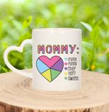 Bellatio Decorations Koffie/Thee Mok voor Mama