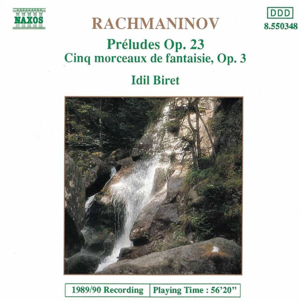 OUTHERE Rachmaninov Sergei Vassilievich: Preludi Nr 1-10 Opus 23 - 5 Morceaux De Fantaisie Opus 3 - CD