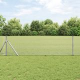 vidaXL - Gelast gaashek - 5000 x 40 cm - Zilver