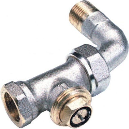 Comap Sar thermostatische radiatorkraan recht + bocht 1/2"