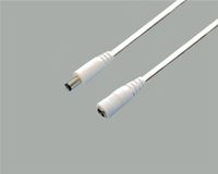 BKL Electronic Laagspannings-verlengkabel Laagspanningsstekker - Laagspanningsbus 5.5 mm 2.1 mm 2.1 mm 3.00 m 1 stuk(s)