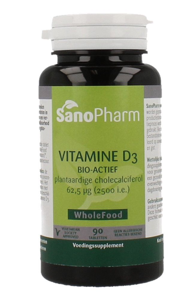 Sanopharm Vitamine D3 Bio-Actief Tabletten