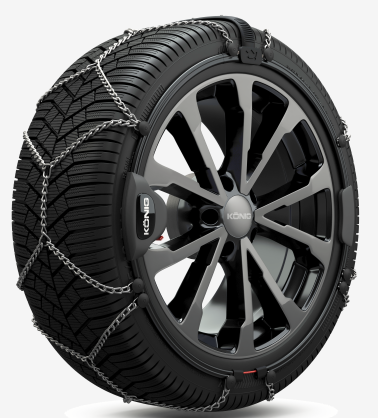 König REFLEX EDGE 597 Snow Chains - Automatic Tensioning - Rim Protection - 7mm