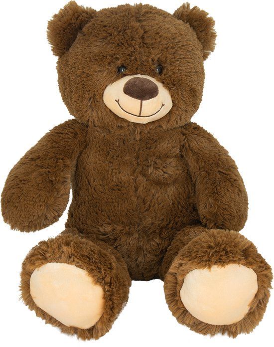 Jollity JollyPlush Beer - Donker Bruin (50cm) - Pluche Knuffelbeer
