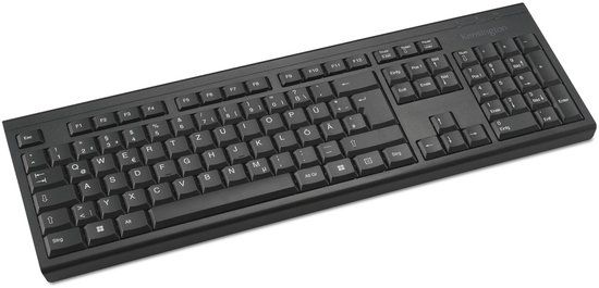 Kensington KB150 EQ Wireless Keyboard QWERTZ, Duits Zwart