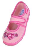 BECK Huisschoenen 'Einhorn' pink / rosa