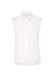 Seidensticker Damesblouse, slim fit, gemakkelijk te strijken, blousekraag, mouwloos, katoenmix met stretch, Weiss