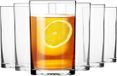 KROSNO GLASS KROSNO | Water Sap Thee Drinkglazen | Set van 6 - 250 ml | Loodvrij kristalglas | Basic Collectie | Perfect voor Thuis, Restaurants en Feesten | Vaatwasser Veilig