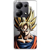 Maniacase Coque Pour Xiaomi Redmi Note 13 Pro 4G Goku Dragon ball z super ultra instinct