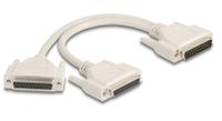Delock 65959 seriële kabel Beige 0,3 m DB-25