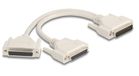 Delock câble série Beige 0,3 m DB-25