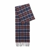 Barbour Tartan Lambswool Schal Midnight Oak Tartan
