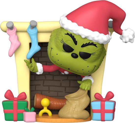 Funko Pop Deluxe: How the Grinch Stole Christmas - Grinch With Bag Funko Pop #35