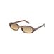 A.Kjærbede Macy Lunettes de soleil unisexe crème