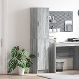 vidaXL Highboard Grijs Sonoma 35 x 39 x 168 cm
