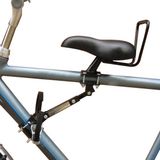 Zadel op Stang Zwart Zadel op Stang Kinderzitje voor Herenfiets - 5-7 Jaar - Framebevestiging