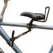 Zadel op Stang Zwart Zadel op Stang Kinderzitje voor Herenfiets - 5-7 Jaar - Framebevestiging