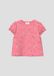 s.Oliver Geribd shirt in A-vorm met pofmouwen
