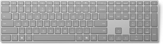 Microsoft Surface Keyboard (2nd Edition) Bluetooth AZERTY Frans Grijs