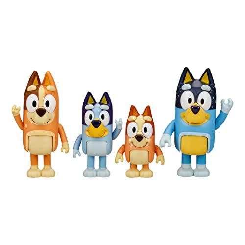 Moose Bluey - Figure 4-pack - Family Pack (90077)