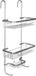 Merkloos Recalma Doucherek 3 laags - Zilver - Aluminium - Zonder Boren - 3 Etages