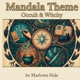 Occult & Witchy Mandala OCCULT MANDALA COLORING BOOK FOR ADULTS