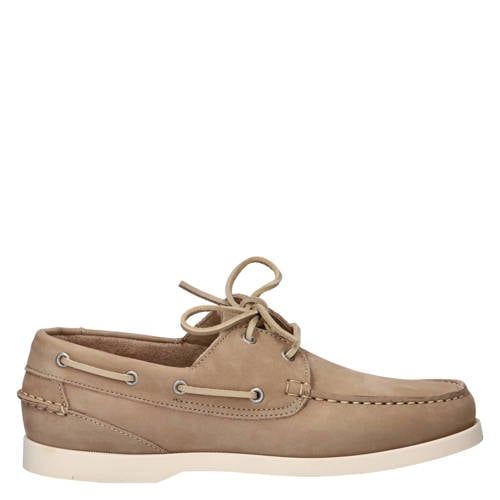 Nelson suède bootschoenen cognac