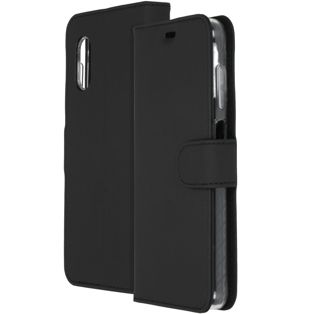 Accezz Wallet Softcase Booktype Samsung Galaxy Xcover Pro - Zwart - Kunstleer