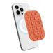 Orange MagSafe Silicone Ventouse Support Téléphone avec Bords Arrondis