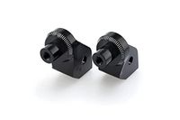 Puig Adapters van Paar Voetsteunen Rider 7240N voor G650 GS 11'-16', Zwart