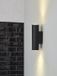 Ledvance DECOR wandlamp Drums zwart metaal/gips up-down 2xGU10