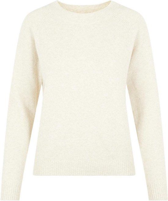 Vero Moda VMDOFFY LS O-NECK BLOUSE GA NOOS - Trui - Dames - XXL - Beige