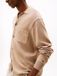 Tommy Hilfiger Chemise en coton essentiel MW0MW40432 Beige XL