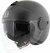 AGV Eteres Jethelm Asfalto mat grijs