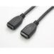 OKS Adaptateur HDMI - HDMI - HDMI F/F - 0,2 m - Noir