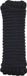 vidaXL - Boottouw - 10 mm - 15 m - Zwart - Polyester