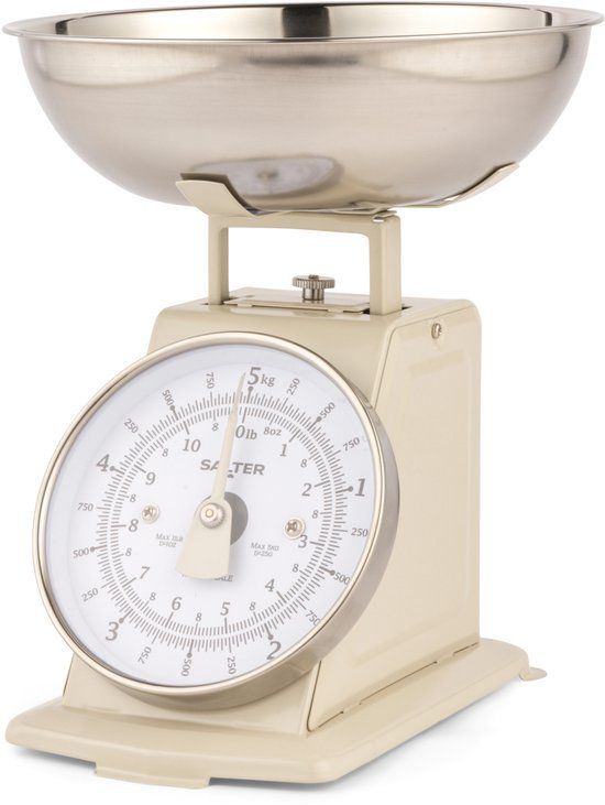 Salter - Tijdloze mechanische weegschaal - capaciteit van 5 kg