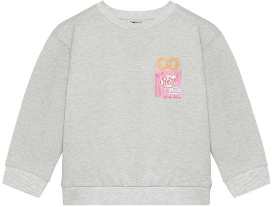 Daily7 Sweater Backprint Grijs Katoen Maat 92
