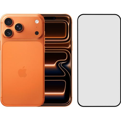 Apple iPhone 17 Pro Max 2TB Oranje + BlueBuilt Screenprotector Glas