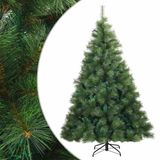 vidaXL Sapin de Noël artificiel articulé vert 180 cm PVC, acier