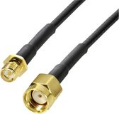 BKL Electronic WiFi-antenne Aansluitkabel 5 m Zwart