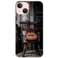 Apple iPhone 13 Mini Guitare Bedrukt Siliconen Hoesje