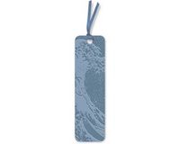 Katsushika Flame Tree Bookmarks Katsushika Hokusai: The Great Wave Artisan Art Vegan Leather Bookmarks (pack of 10)