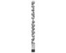 Decoris Kleine kerstballen - 14x stuks - zilver - 3 cm - kunststof - onbreekbaar